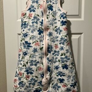 Burt’s Bees Wearable Blanket Quilted Botanical Gardens 1.5 TOG Size XL 18-24M